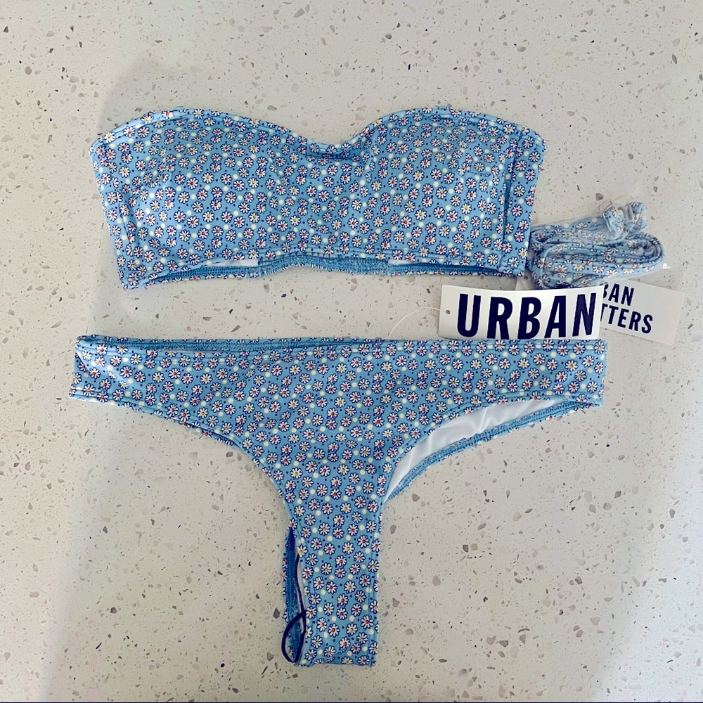 Urban Outfitters Floral Bikini Set (NWT)